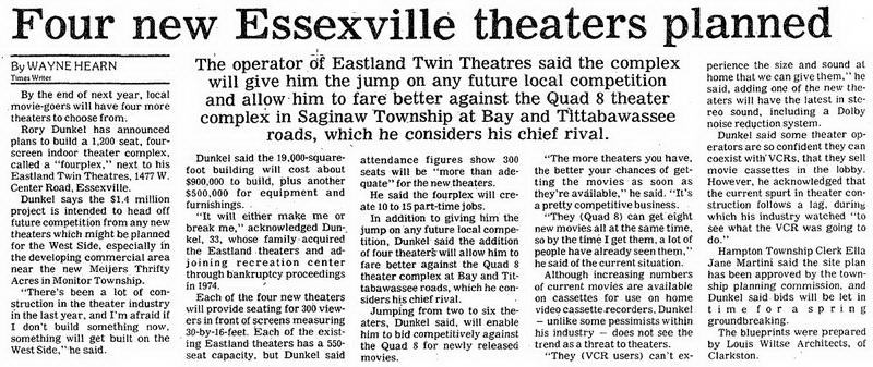 Hampton 6 - July 31 1984 Article